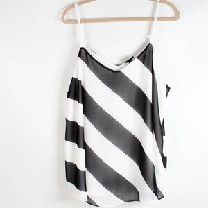 Torrid NWT Black White Stripe Sophie Swing Tank